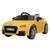 Carrinho Infantil Elétrico Audi Ttrs 6v com Controle Remoto Amarelo