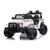 Carrinho Jipe Infantil Elétrico Jipe Off Road 12v com Controle Remoto Branco