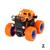 Carrinho Miniatura Monster Truck Pick Up C/fricção - Bbr Toys Laranja