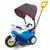 Carrinho Triciclo Infantil Bebê Poliplac - De Passeio Ou Pedal Policiclo Azul