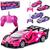 Carro De Controle Remoto Bugatti Brinquedo Para Meninos - Dm Toys Rosa