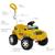 Carro de Passeio Infantil a Pedal com Buzina até 35 kg Banjipe Bandeirante Amarelo