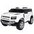Carro Elétrico Infantil Controle Criança Até 30Kg Bluetooth MP3 USB 5km/h Luzes Land Rover Defender Branco