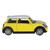 Carro em miniatura de ferro mini cooper s 2015 Amarelo