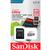 Cartão de Memória SanDisk 128GB Ultra MicroSD UHS-I Com Adaptador 100MB/s C10 Preto