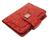 Carteira de couro croco feminina - 747 Vermelho