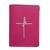 Carteira Porta Documento Feminina com Frase Pink escrito fé