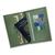 Carteira Porta Passaporte Couro RFID Blocking 19-R Personalizado Raffai Couros Verde jade