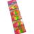 CARTELA 5 CAIXAS Elásticos de Silicone Para Cabelo 1 Cartela Com 5 Caixas Cartela Liguinha laranja,verde,rosa,vermelho,verde neon