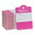 Cartela Capelinha pacote com 1.000 unidades Faixa Pink