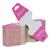 Cartela Gravata pacote com 1.000 unidades Faixa Pink
