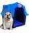 Casa Para Cachorro Casinha Cães Plástico N4 JelPlast Azul