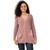 Casaco Cardigan Botão Feminino Tricot  Blogueiras 444 Rosa