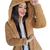 Casaco Quentinho Inverno Frio Ted Plus Size Inverno G1 - Teddy Casaco marrom