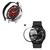 Case Acrílico + Película 3d Nanogel Para Galaxy Watch 6 47mm Preto