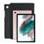 Case Anti-Queda AutoSleep Duravel Para Tablet Galaxy A8 X205 PRETO