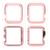Case Bumper Magnético Compatível com AppleWatch Rosê Pink 38mm