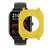 Case Bumper Nsmart para proteção do smartwatch GTS Amarelo silicone
