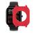 Case Bumper Nsmart para proteção do smartwatch GTS Vermelho silicone