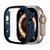 Case Bumper Protetor com Vidro para Apple Watch 8 Ultra 49mm Azul Marinho