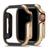 Case Capa Bumper Logan Compatível com Apple Watch 40mm 44mm Gold-Preto