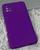 Case Capa Capinha A51 Samsung Galaxy Silicone Aveludado Proteção de Câmera Roxo