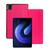 Case Capa Flip + Caneta Touch Para Xiaomi Pad 6 11 Polegadas PINK