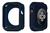 Case Capa Furos Compatível com Apple Watch Azul, Preto 38mm