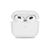 Case Capinha de Silicone Proteção Compatível Com AirPods 3 Branco