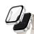 Case Proteção Vidro Flat Compatível Com Apple Watch  Prata Matte