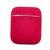 Case Silicone Compativel AirPods 1 E 2 - Proteção Ultrafina Rose-Red