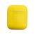 Case Silicone Compativel AirPods 1 E 2 - Proteção Ultrafina Amarelo