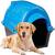 Casinha Iglu Grande Nº 6 De Plástico Furacão Pet Para Cães De Grande Porte  Azul