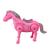 Cavalo De Brinquedo Anda Tem Som e Luzes Cavalinho + Pilhas Rosa c, Roxo