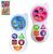 Celular Musical Infantil Baby Phone Colors Com Luz A Pilha Rosa