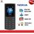 Celular Telefone Idosos Nokia 105 Com Sinal 4G Rádio FM Mp3 Jogos Lanterna Preto