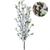 Cerejeira Cores Artificial Flores sem Vaso Decorativo para sala Branca