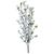 Cerejeira Cores Artificial Flores sem Vaso Decorativo para sala Branca
