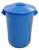 Cesto de Lixo Plastico com Tampa 100 Litros Azul