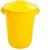 Cesto de Lixo Plastico com Tampa 100 Litros Amarelo
