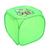 Cesto Organizador Infantil Multiuso Dobrável Colorido Quadrado 45cm Verde