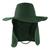 Chapéu Australiano Pescador Com Capuz Proteção Solar - Verde Escuro Verde escuro