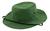 Chapéu australiano sem proteção de Nuca - cáqui Verde escuro