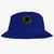 Chapéu Bucket Hat Estampado Emoji Azul