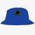 Chapéu Bucket Hat Estampado Emoji Azul claro