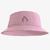 Chapéu Bucket Hat Estampado Fogo Rosa