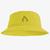 Chapéu Bucket Hat Estampado Fogo Amarelo