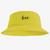Chapéu Bucket Hat Estampado Love Amarelo