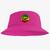 Chapéu Bucket Hat Estampado Reggae Pink