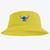 Chapéu Bucket Hat Estampado Stitch Amarelo